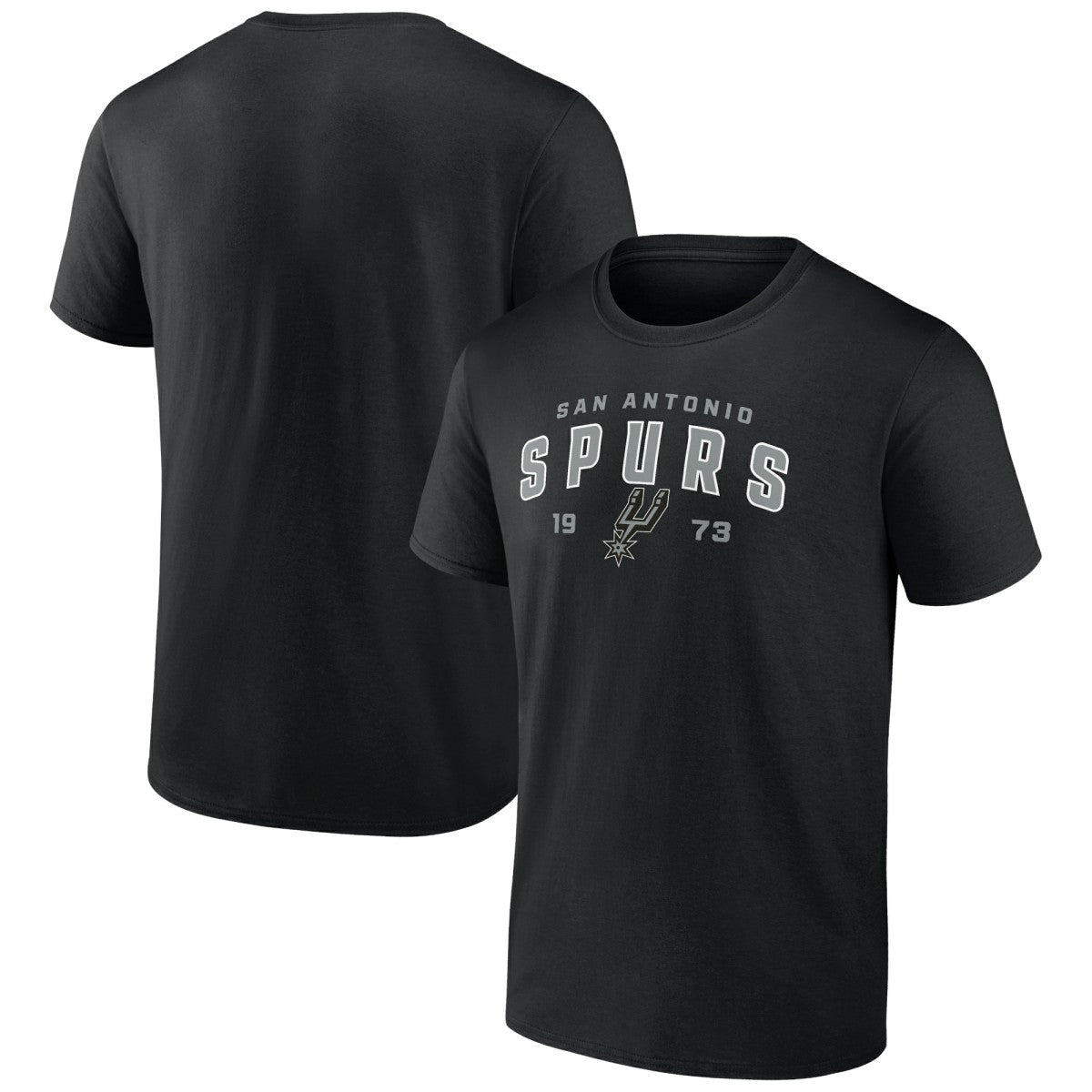 San Antonio Spurs Rebel Logo T-Shirt - Black cheap