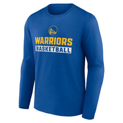 Golden State Warriors Let's Go Long Sleeve T-Shirt sale - Royal for sale