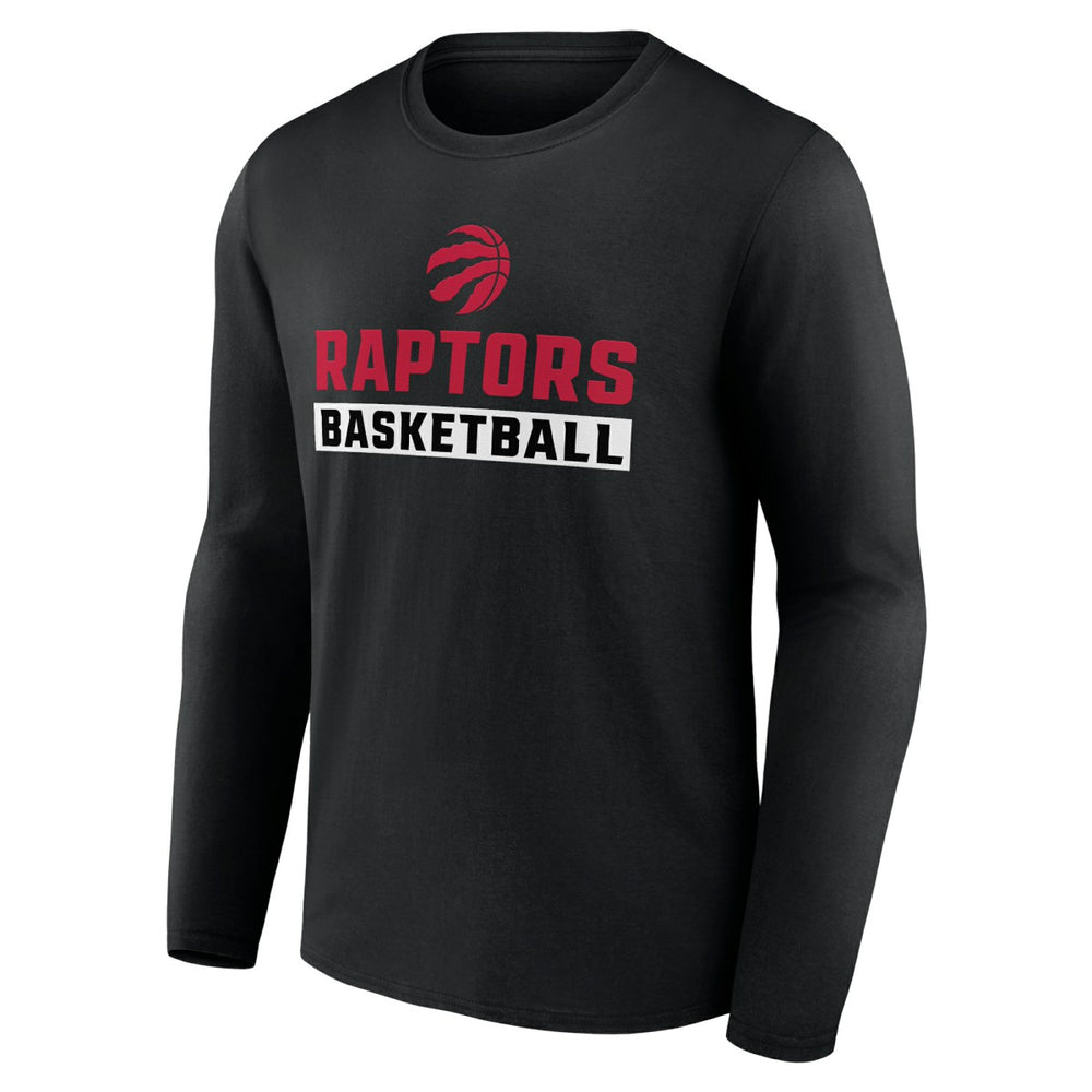 Toronto Raptors Let's Go Long Sleeve T-Shirt - Black sale