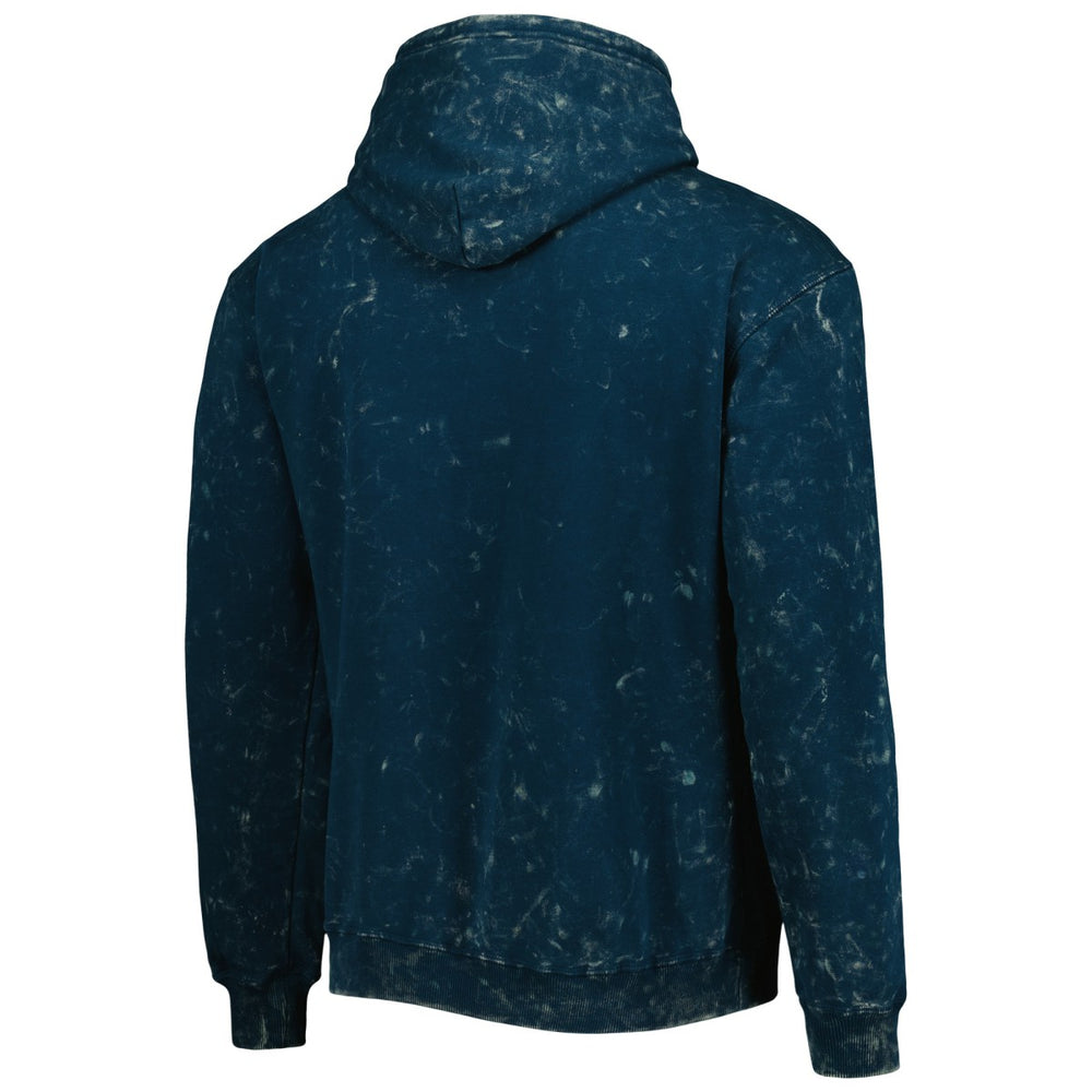New York Knicks The Wild Collective Unisex Tonal Acid Wash Pullover Hoodie - Blue discount