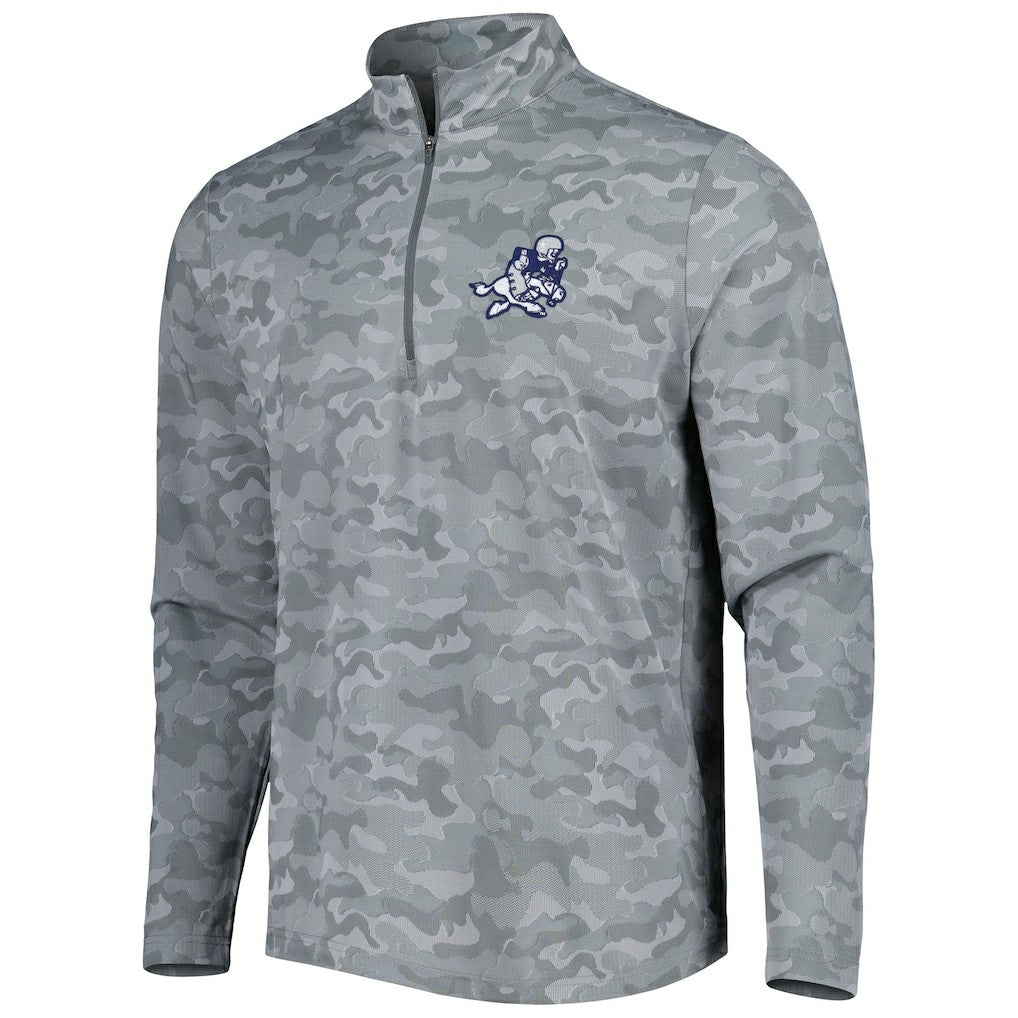 NFL Dallas Cowboys Antigua Brigade Throwback Quarter-Zip Top