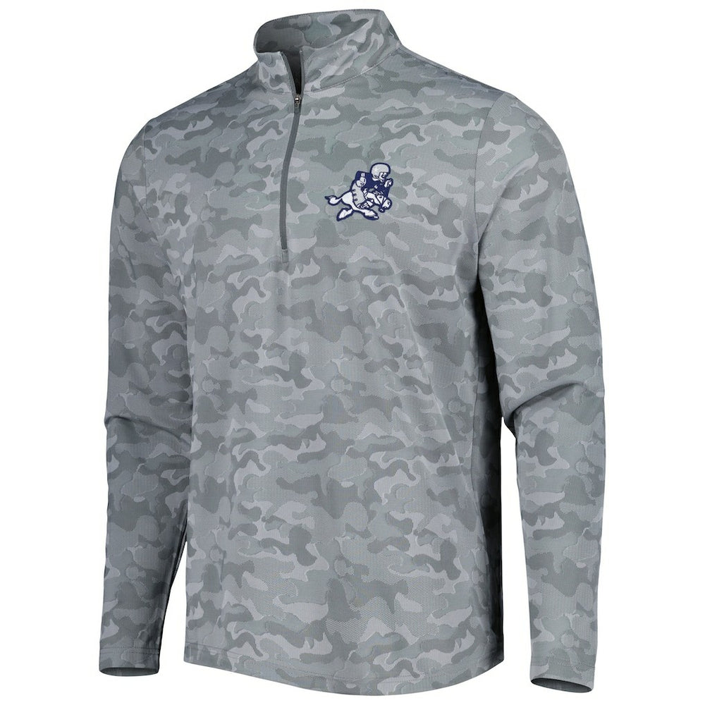 NFL Dallas Cowboys Antigua Brigade Throwback Quarter-Zip Top