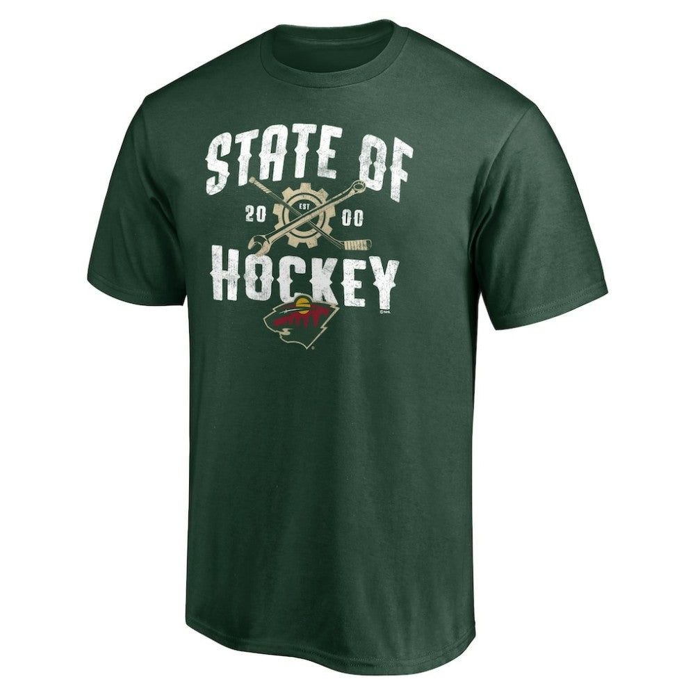 Minnesota Wild Hometown Collection Push Ahead T-Shirt