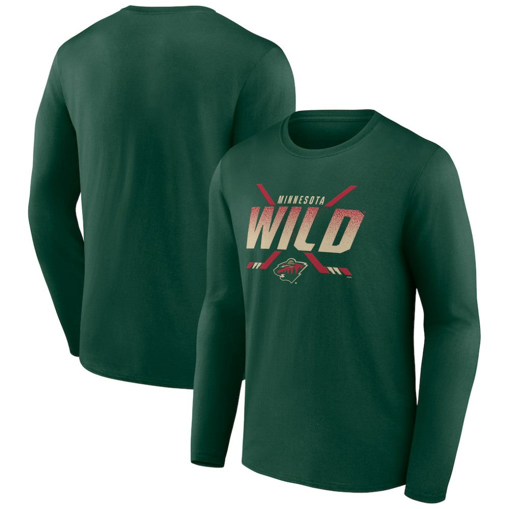 Minnesota Wild Team Covert Long Sleeve T-Shirt
