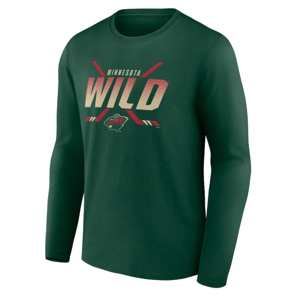 Minnesota Wild Team Covert Long Sleeve T-Shirt