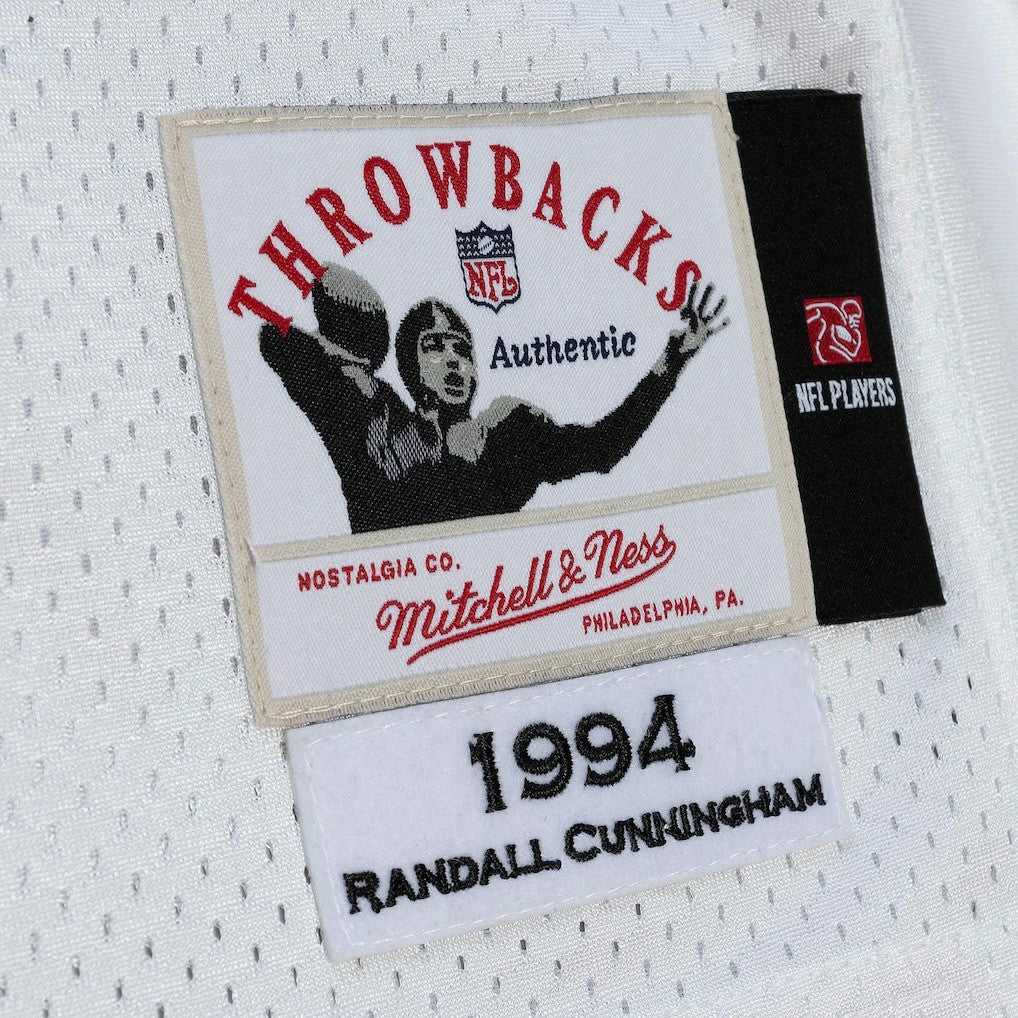 NFL Philadelphia Eagles Randall Cunningham  1994 Authentic Throwback Retired Player Jersey