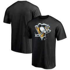 Pittsburgh Penguins Snow Logo T-Shirt