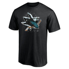San Jose Sharks Snow Logo T-Shirt