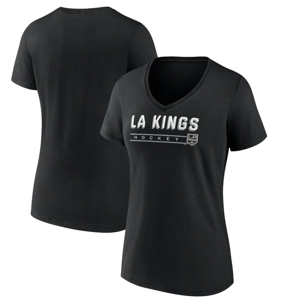 Los Angeles Kings Women's Primary Play V-Neck T-Shirt