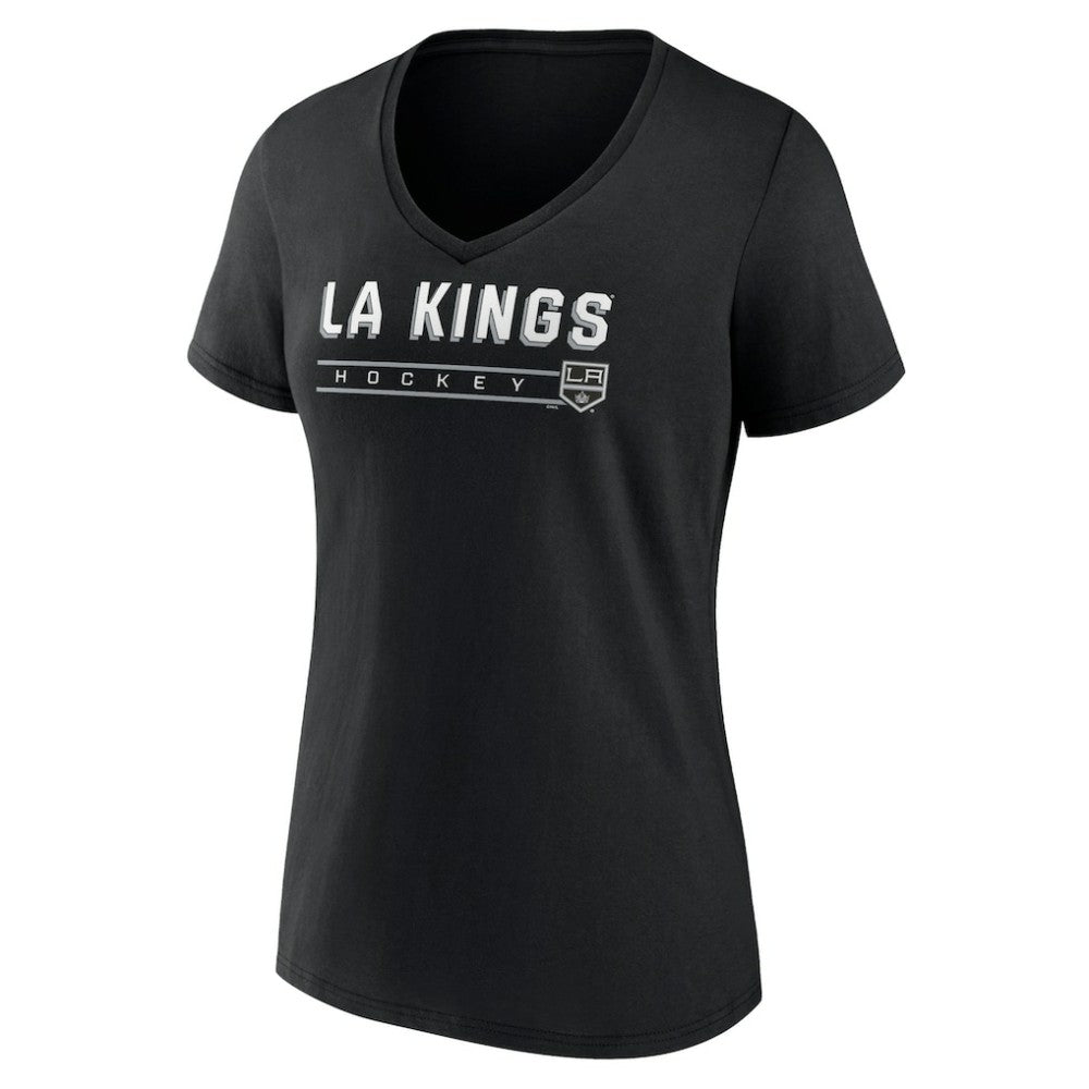 Los Angeles Kings Women's Primary Play V-Neck T-Shirt