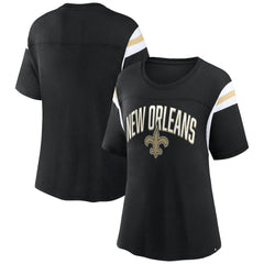 NFL New Orleans Saints Women's Earned Stripes T-Shirt