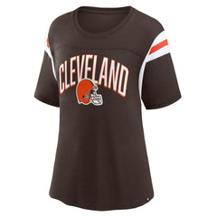 NFL Cleveland Browns Women's Earned Stripes T-Shirt
