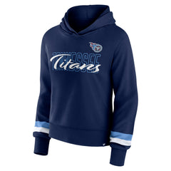 NFL Tennessee Titans Women's Over Under Pullover Hoodie