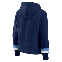 NFL Tennessee Titans Women's Over Under Pullover Hoodie