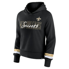 NFL New Orleans Saints Women's Over Under Pullover Hoodie
