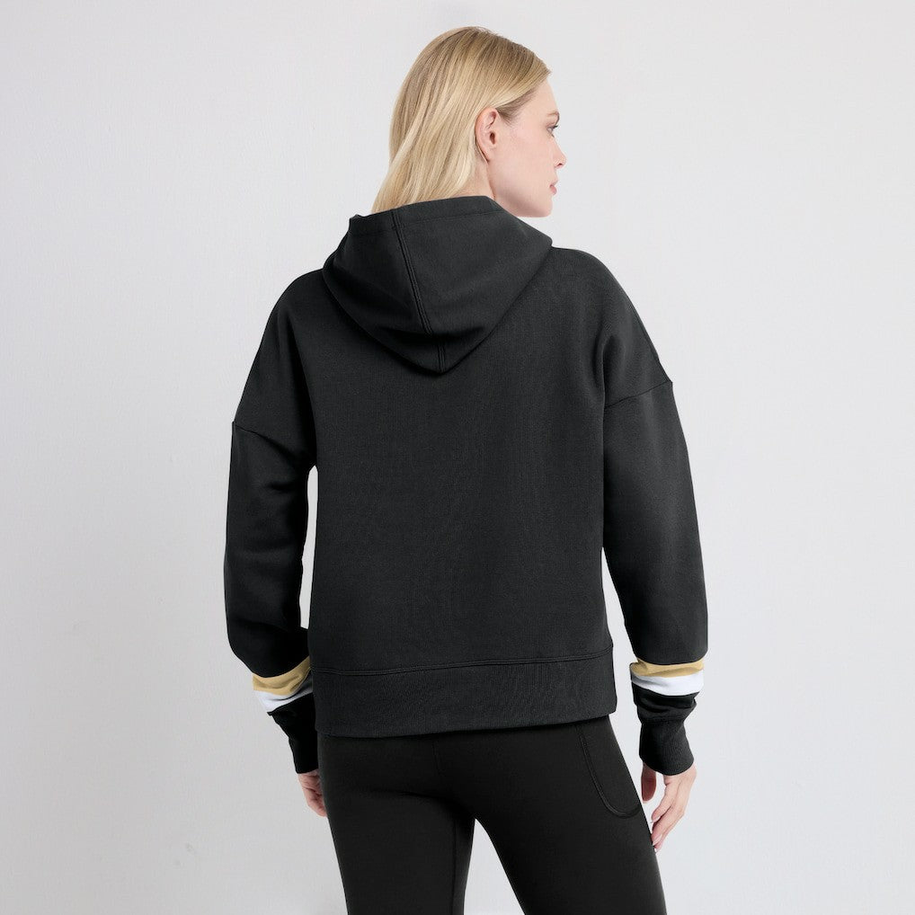 NFL New Orleans Saints Women's Over Under Pullover Hoodie