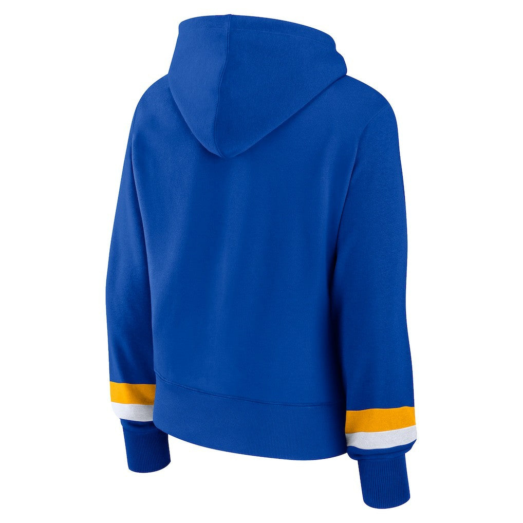 NFL Los Angeles Rams Women's Over Under Pullover Hoodie
