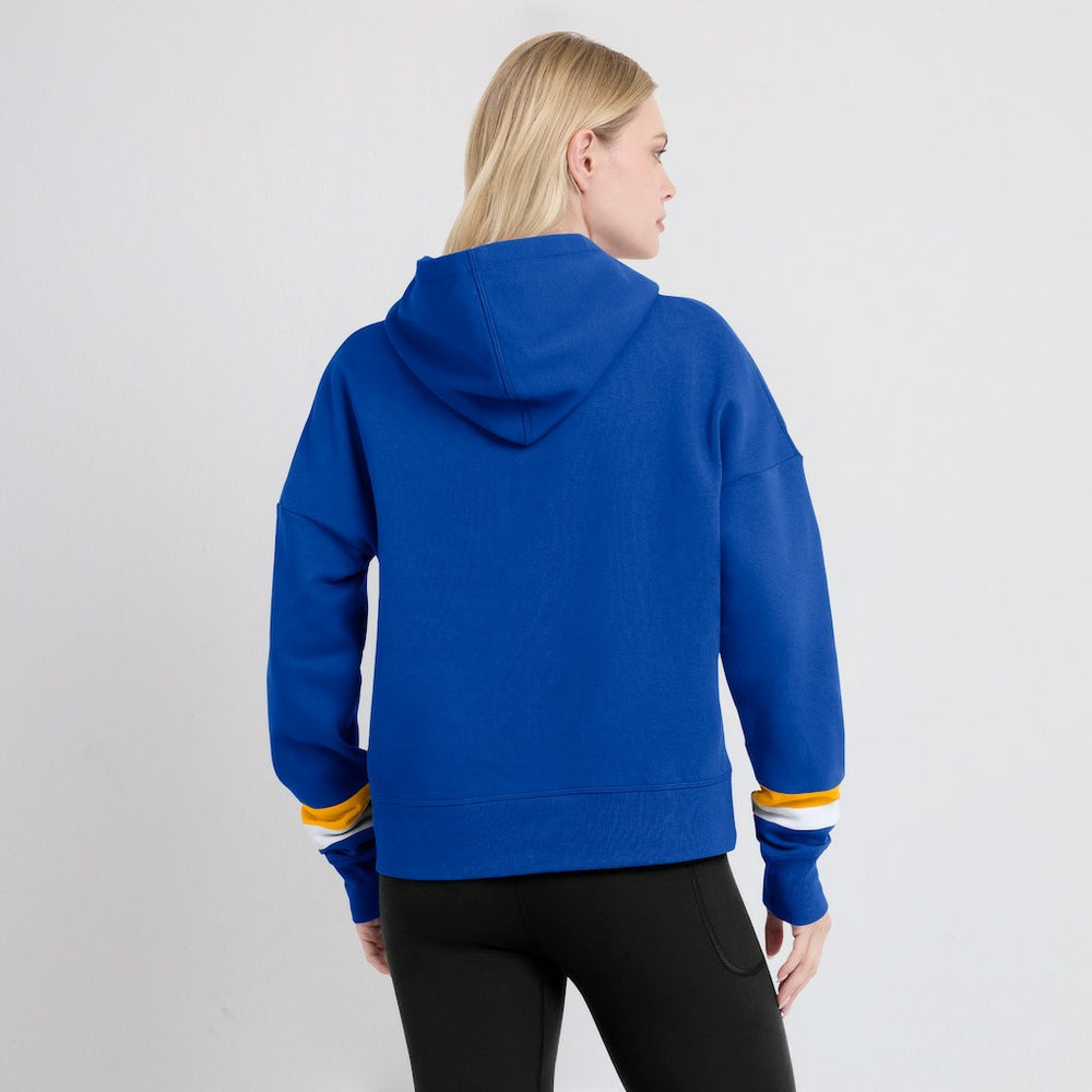 NFL Los Angeles Rams Women's Over Under Pullover Hoodie