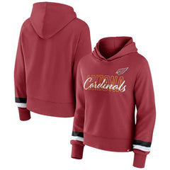 NFL Arizona Cardinals Women's Over Under Pullover Hoodie