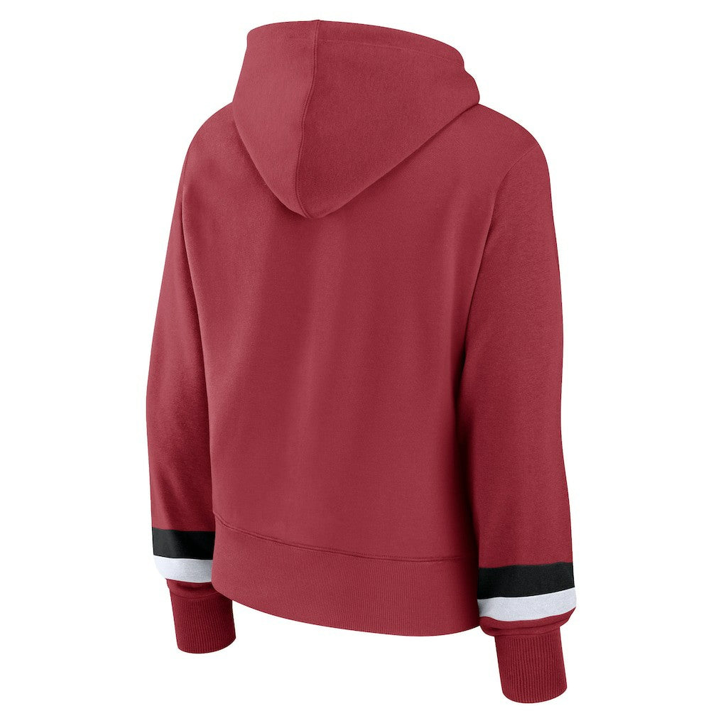 NFL Arizona Cardinals Women's Over Under Pullover Hoodie