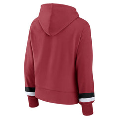 NFL Arizona Cardinals Women's Over Under Pullover Hoodie