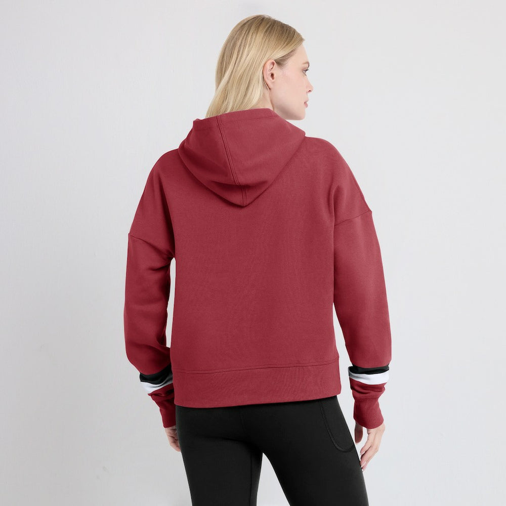 NFL Arizona Cardinals Women's Over Under Pullover Hoodie