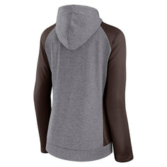NFL Cleveland Browns Women's Blind Side Lightweight Full-Zip Hoodie