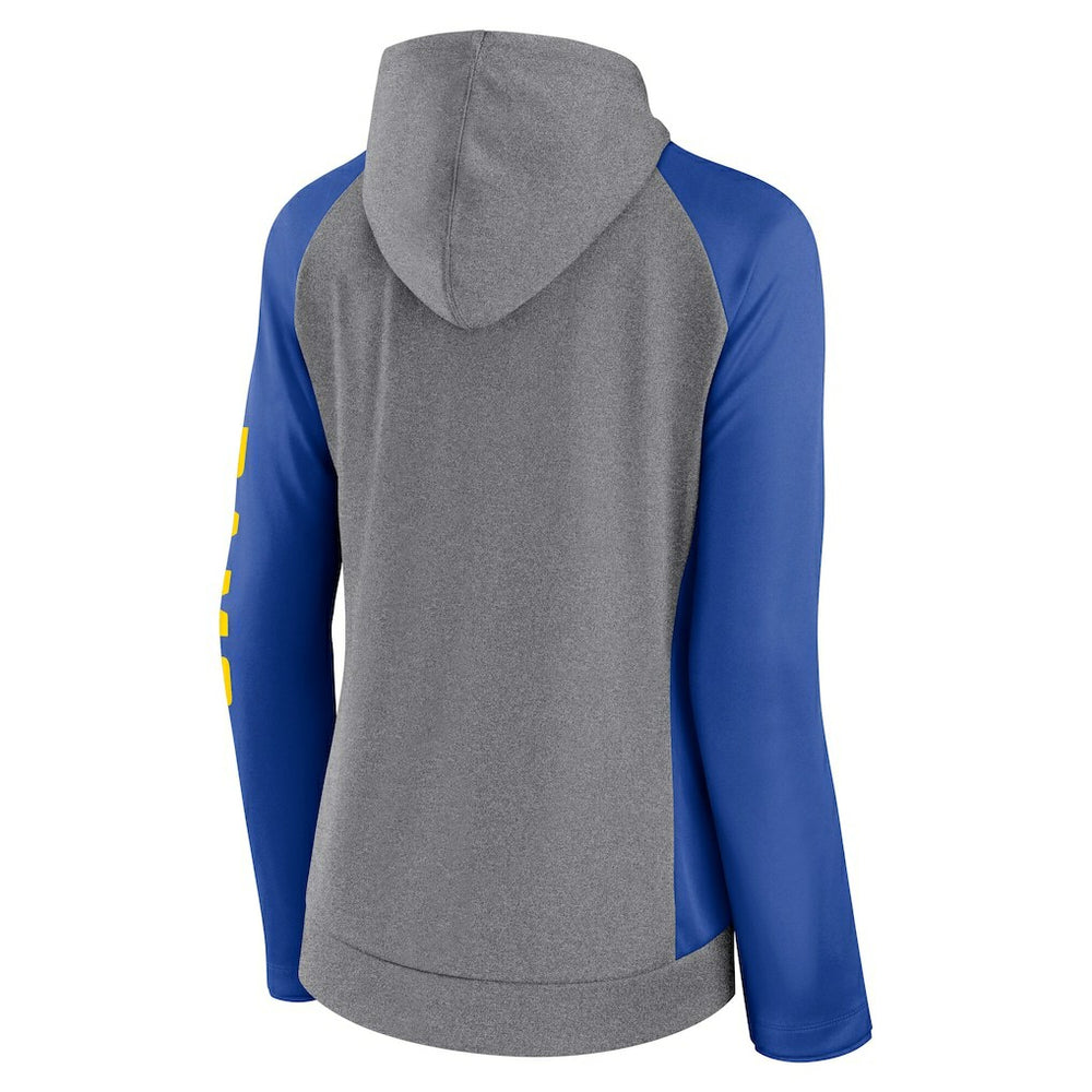NFL Los Angeles Rams Women's Blind Side Lightweight Full-Zip Hoodie