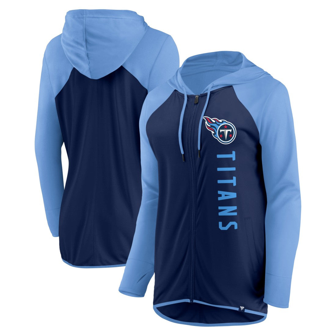 NFL Tennessee Titans Women's Forever Fan Full-Zip Hoodie