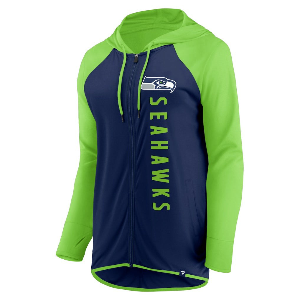 NFL Seattle Seahawks Women's Forever Fan Full-Zip Hoodie