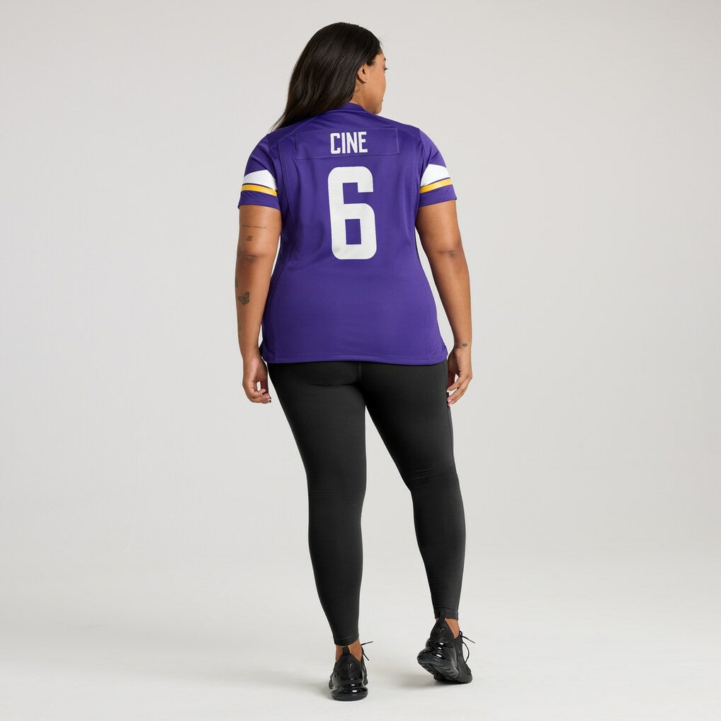 NFL Minnesota Vikings Lewis Cine  Women's Game Player Jersey