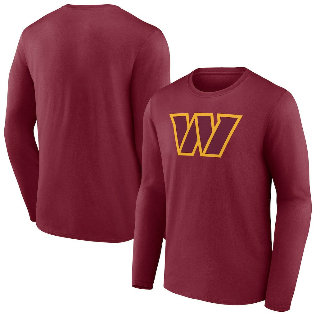 NFL Washington Commanders Primary Team Logo Long Sleeve T-Shirt