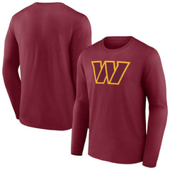 NFL Washington Commanders Primary Team Logo Long Sleeve T-Shirt