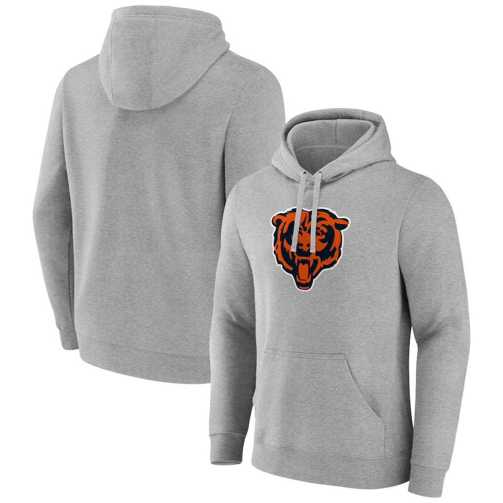 NFL Chicago Bears Primary Team Logo Fitted Pullover Hoodie