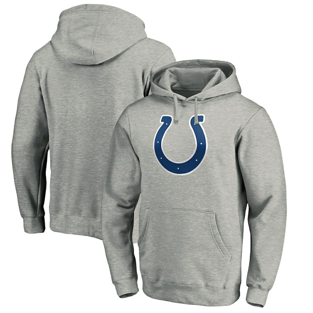 NFL Indianapolis Colts Primary Team Logo Fitted Pullover Hoodie