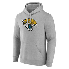 NFL Jacksonville Jaguars Primary Team Logo Fitted Pullover Hoodie
