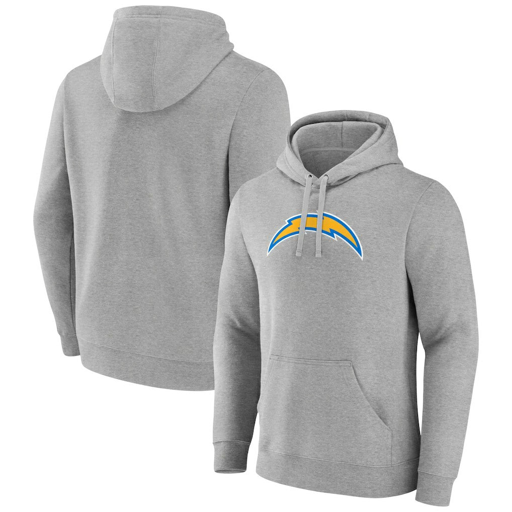 NFL Los Angeles Chargers Primary Team Logo Fitted Pullover Hoodie