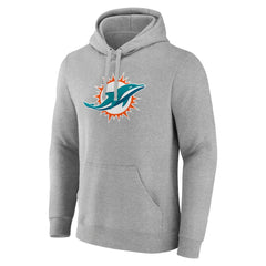NFL Miami Dolphins Primary Team Logo Fitted Pullover Hoodie