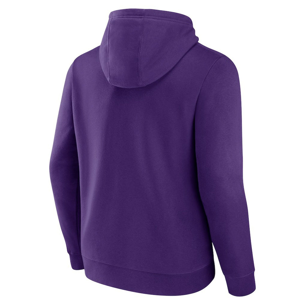 NFL Minnesota Vikings Primary Team Logo Fitted Pullover Hoodie