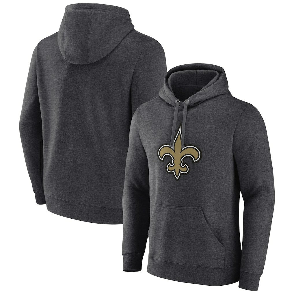NFL New Orleans Saints Primary Team Logo Fitted Pullover Hoodie