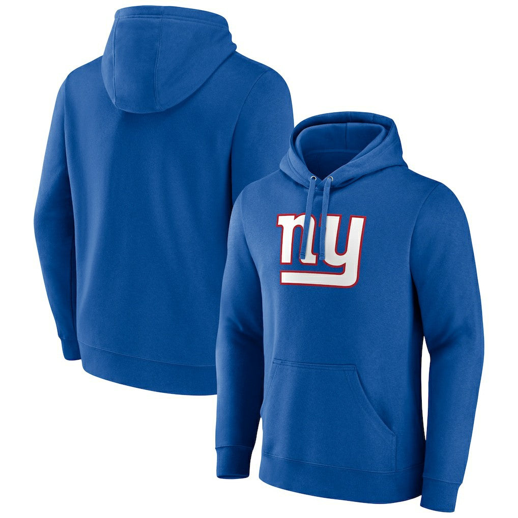 NFL New York Giants Primary Team Logo Fitted Pullover Hoodie