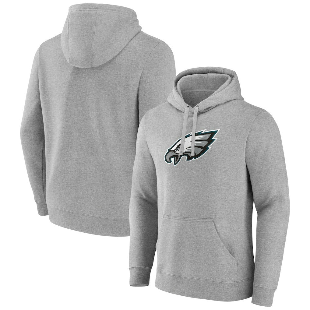 NFL Philadelphia Eagles Primary Team Logo Fitted Pullover Hoodie