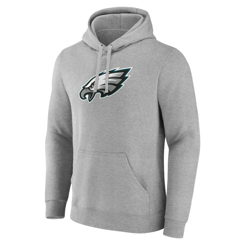 NFL Philadelphia Eagles Primary Team Logo Fitted Pullover Hoodie