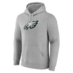 NFL Philadelphia Eagles Primary Team Logo Fitted Pullover Hoodie