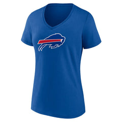 NFL Buffalo Bills Women's Primary Team Logo V-Neck T-Shirt