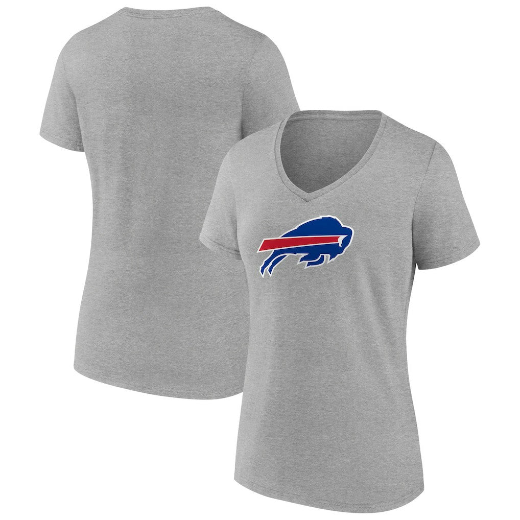 NFL Buffalo Bills Women's Primary Team Logo V-Neck T-Shirt