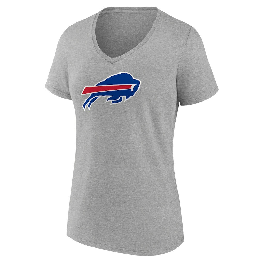 NFL Buffalo Bills Women's Primary Team Logo V-Neck T-Shirt