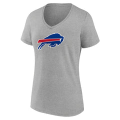 NFL Buffalo Bills Women's Primary Team Logo V-Neck T-Shirt