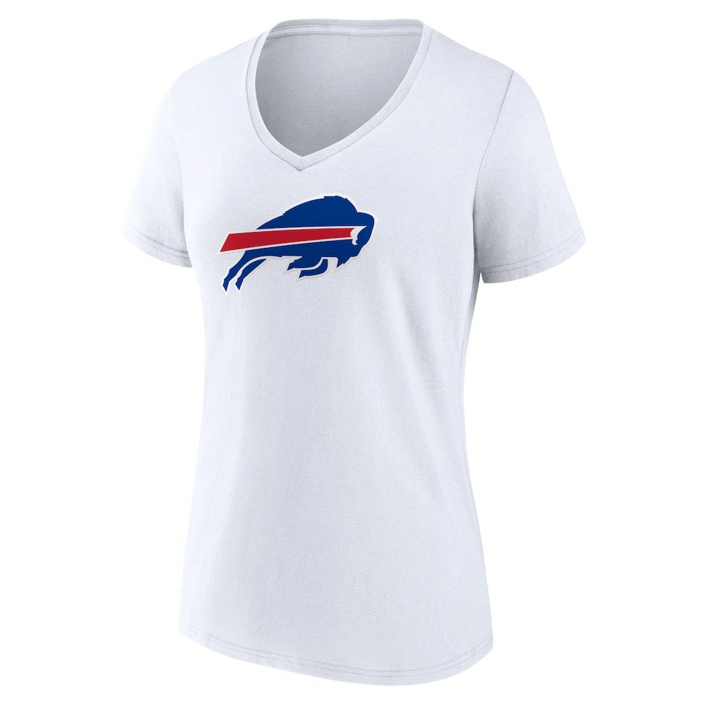 NFL Buffalo Bills Women's Primary Team Logo V-Neck T-Shirt