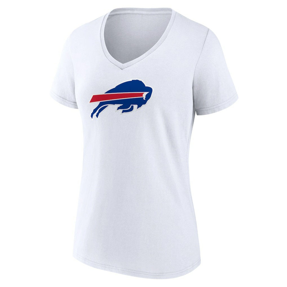 NFL Buffalo Bills Women's Primary Team Logo V-Neck T-Shirt